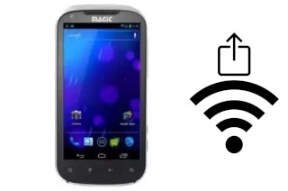 Como gerar um código QR com a senha Wifi em um Magic W710 Socrat