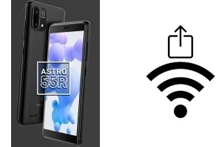 Como gerar um código QR com a senha Wifi em um Maxwest Astro 55r