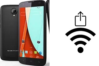 Como gerar um código QR com a senha Wifi em um Maxwest Astro X5