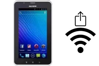 Como gerar um código QR com a senha Wifi em um Maxx TAB722