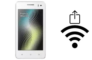 Como gerar um código QR com a senha Wifi em um MeanIT MG430