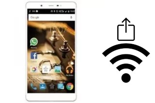 Como gerar um código QR com a senha Wifi em um Mediacom PhonePad Duo G552