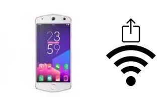 Como gerar um código QR com a senha Wifi em um Meitu M8