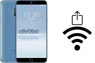 Como gerar um código QR com a senha Wifi em um Meizu 15