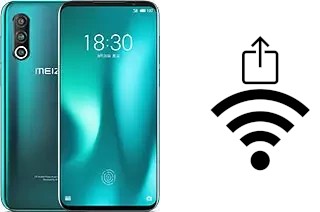 Como gerar um código QR com a senha Wifi em um Meizu 16s Pro