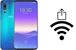 Como gerar um código QR com a senha Wifi em um Meizu 16s