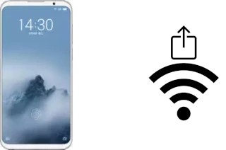 Como gerar um código QR com a senha Wifi em um Meizu 16th