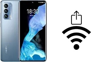 Como gerar um código QR com a senha Wifi em um Meizu 18