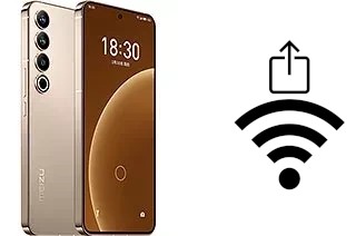 Como gerar um código QR com a senha Wifi em um Meizu 20 Pro