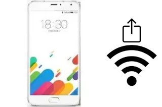 Como gerar um código QR com a senha Wifi em um Meizu Blue Charm Metal