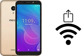 Como gerar um código QR com a senha Wifi em um Meizu C9 Pro