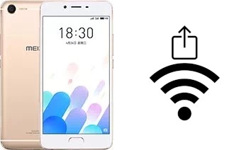 Como gerar um código QR com a senha Wifi em um Meizu E2