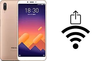 Como gerar um código QR com a senha Wifi em um Meizu E3