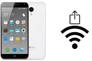 Como gerar um código QR com a senha Wifi em um Meizu M1 Note