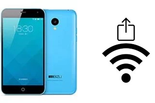 Como gerar um código QR com a senha Wifi em um Meizu M1