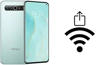 Como gerar um código QR com a senha Wifi em um Meizu 17 Pro