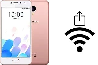 Como gerar um código QR com a senha Wifi em um Meizu M5c