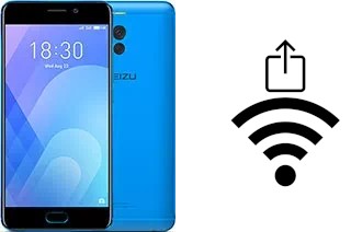 Como gerar um código QR com a senha Wifi em um Meizu M6 Note