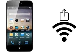 Como gerar um código QR com a senha Wifi em um Meizu MX2