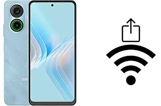 Como gerar um código QR com a senha Wifi em um Meizu Note 21 Pro