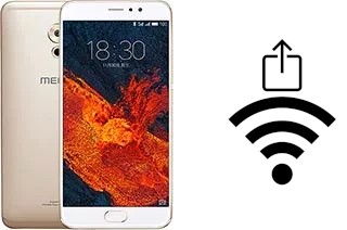 Como gerar um código QR com a senha Wifi em um Meizu Pro 6 Plus