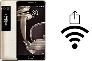 Como gerar um código QR com a senha Wifi em um Meizu Pro 7 Plus