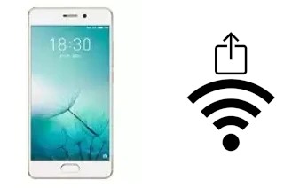 Como gerar um código QR com a senha Wifi em um Meizu Pro 7 Standard Edition