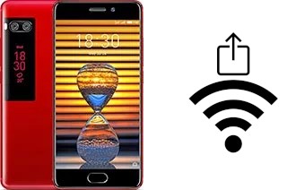 Como gerar um código QR com a senha Wifi em um Meizu Pro 7