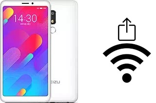 Como gerar um código QR com a senha Wifi em um Meizu V8