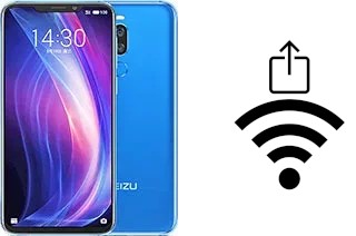 Como gerar um código QR com a senha Wifi em um Meizu X8