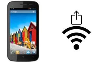 Como gerar um código QR com a senha Wifi em um Micromax A110Q Canvas 2 Plus