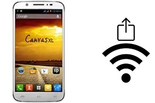 Como gerar um código QR com a senha Wifi em um Micromax A119 Canvas XL