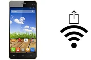 Como gerar um código QR com a senha Wifi em um Micromax A190 Canvas HD Plus