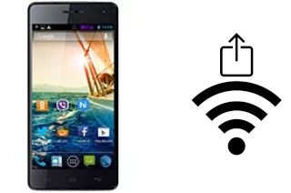 Como gerar um código QR com a senha Wifi em um Micromax A350 Canvas Knight