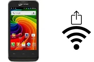 Como gerar um código QR com a senha Wifi em um Micromax A36 Bolt