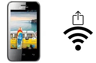 Como gerar um código QR com a senha Wifi em um Micromax A59 Bolt