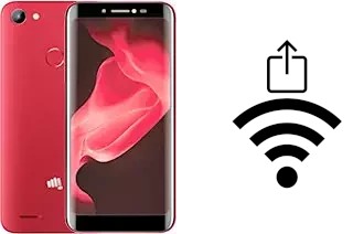 Como gerar um código QR com a senha Wifi em um Micromax Bharat 5 Infinity