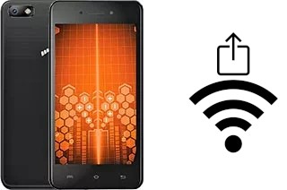 Como gerar um código QR com a senha Wifi em um Micromax Bharat 5 Plus