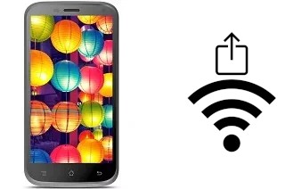 Como gerar um código QR com a senha Wifi em um Micromax Bolt A82