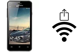 Como gerar um código QR com a senha Wifi em um Micromax A67 Bolt