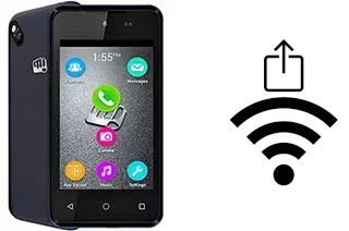 Como gerar um código QR com a senha Wifi em um Micromax Bolt D303