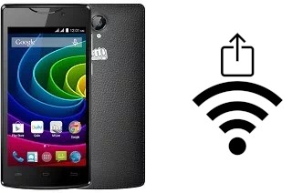 Como gerar um código QR com a senha Wifi em um Micromax Bolt D320