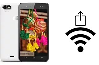 Como gerar um código QR com a senha Wifi em um Micromax Bolt D321