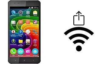 Como gerar um código QR com a senha Wifi em um Micromax Bolt Q331