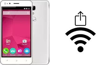 Como gerar um código QR com a senha Wifi em um Micromax Bolt Selfie Q424