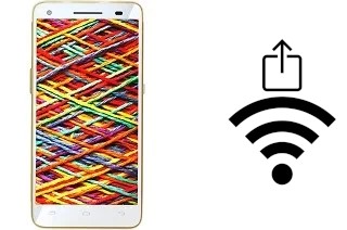 Como gerar um código QR com a senha Wifi em um Micromax Canvas 4 Plus A315