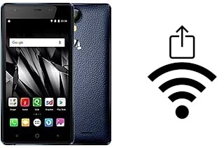 Como gerar um código QR com a senha Wifi em um Micromax Canvas 5 Lite Q462