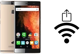 Como gerar um código QR com a senha Wifi em um Micromax Canvas 6