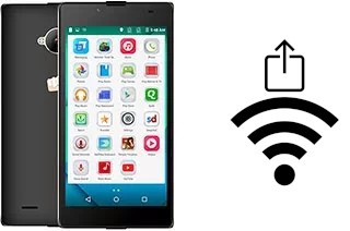 Como gerar um código QR com a senha Wifi em um Micromax Canvas Amaze 4G Q491