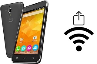 Como gerar um código QR com a senha Wifi em um Micromax Canvas Blaze 4G Q400